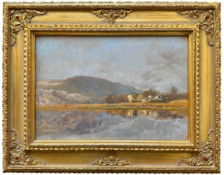Josef Holub (1870 - 1957) - Samota za rybníkem