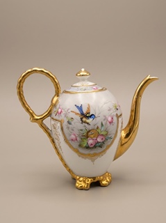 Čajová porcelánová souprava - Karlovy Vary (11 kusů)