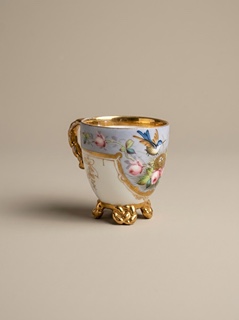 Čajová porcelánová souprava - Karlovy Vary (11 kusů)