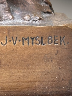 Josef Václav Myslbek (1848 - 1922) - Oddanost
