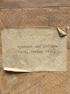 Ferdinand Prokop (1880 - 1940) - Rychnov nad Kněžnou