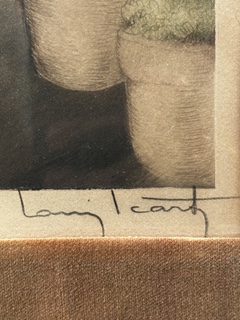 Louis Icart (1888 - 1950) - Dívka na balkóně