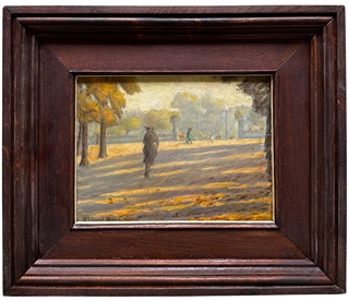 Richard Bloos (1878 - 1957) - V Pařížském parku