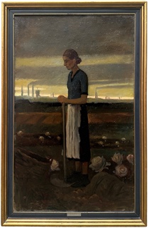 Vilém Wünsche (1900 - 1984) - Žena na poli