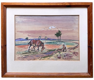 Vojtěch Sedláček (1892 - 1973) - U pole