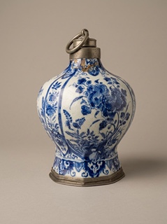 Nádoba s cínovým víkem - Delft