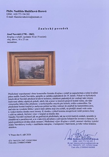 Josef Matěj Navrátil (1798 - 1865) - Krajina s rybáři