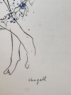 Marc Chagall (1887 - 1985) - Tanečnice s ptáky