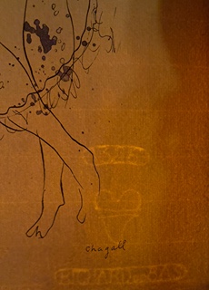 Marc Chagall (1887 - 1985) - Tanečnice s ptáky