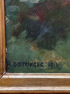 Hugo Boettinger (1880 - 1934) - V zeleném stínu