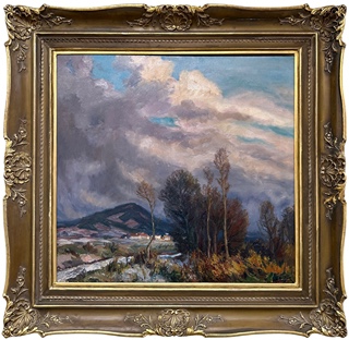 Ota Bubeníček (1871 - 1962) - Krajina pod horami