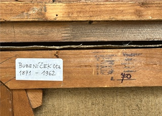 Ota Bubeníček (1871 - 1962) - Krajina pod horami