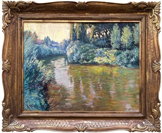 Václav Radimský (1867 - 1946) - Na Labi