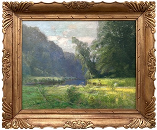 Roman Havelka (1877 - 1950) - Dyje u Bítova