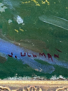 Josef Ullmann (1870 - 1922) - Břízy u potoka (Jarní nálada)