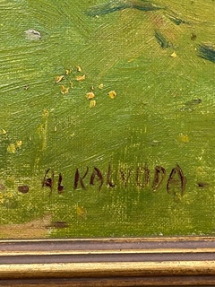 Alois Kalvoda (1875 - 1934) - Vesnička