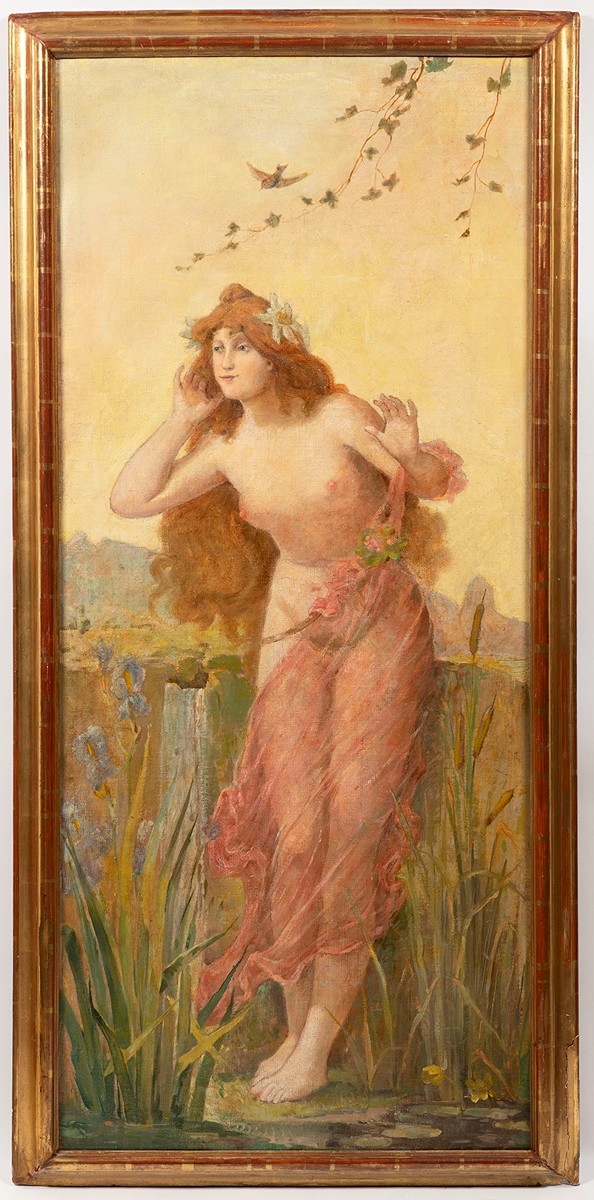 FRENCH MASTER (CIRCA 1900) - Allegory of Spring