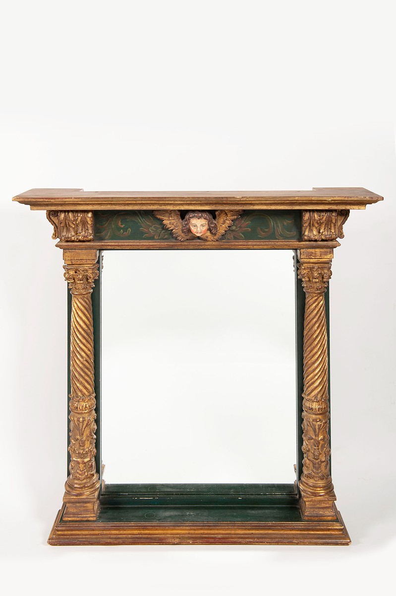19th Century Renaissance Revival Architectural Wall Mirror