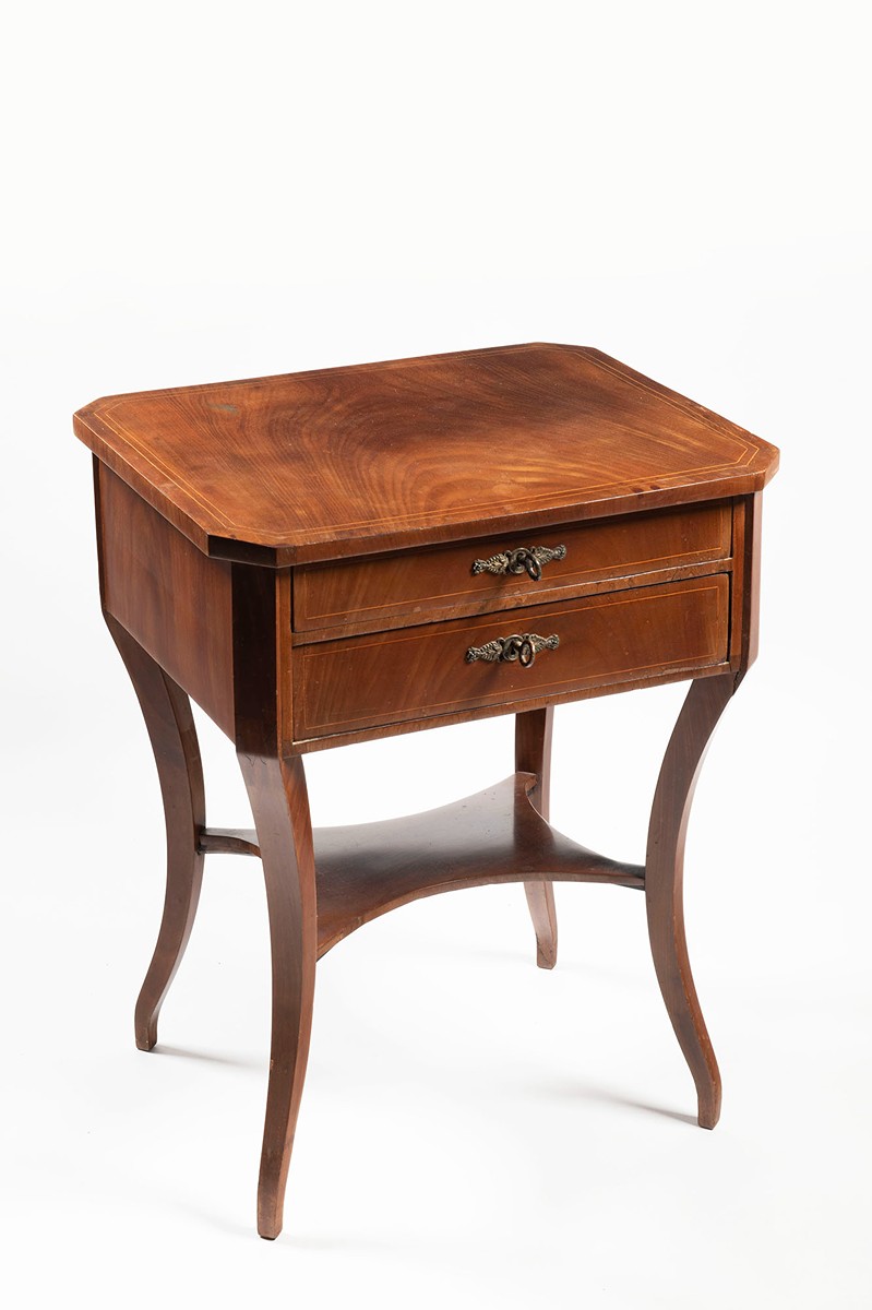 Biedermeier sewing table