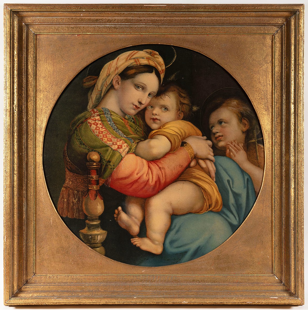 Print after Raphael (1483–1520) - Madonna della Seggiola
