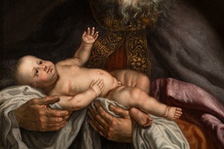 Flemish School, Second Half of the 17th Century - The Presentation in the Temple (Simeon with the Christ Child)