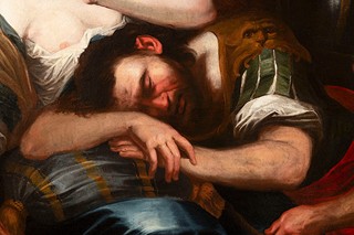 VENETIAN SCHOOL 17TH CENTURY - Samson and Delilah