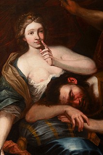 VENETIAN SCHOOL 17TH CENTURY - Samson and Delilah