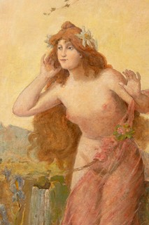FRENCH MASTER (CIRCA 1900) - Allegory of Spring