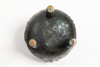 Japanese Bronze Tripod Vessel (Ding-style) – Meiji Period or Later