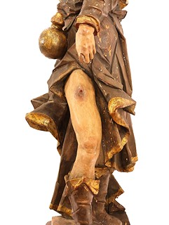 Central European Master - Monumental Statue of Saint Roch