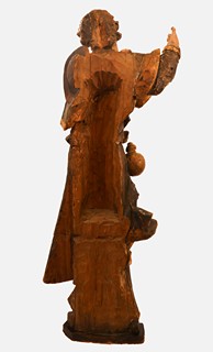 Central European Master - Monumental Statue of Saint Roch