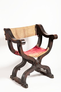 Renaissance Savonarola Armchair- Italy
