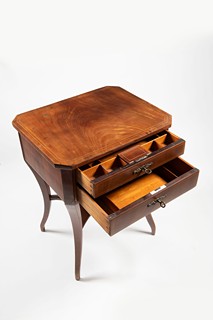 Biedermeier sewing table