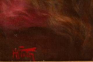Reclining Beauty (Sensual Beauty Resting on a Cushion)