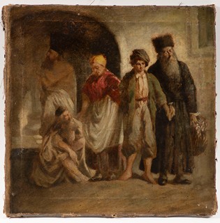 European School (19th Century) - New Horizons: The Departure