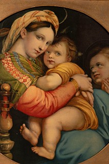 Print after Raphael (1483–1520) - Madonna della Seggiola