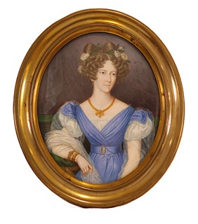 Biedermeier Portrait Miniature