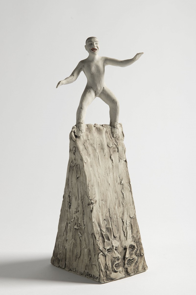 FIGURATIVE SCULPTURE OF A MIME