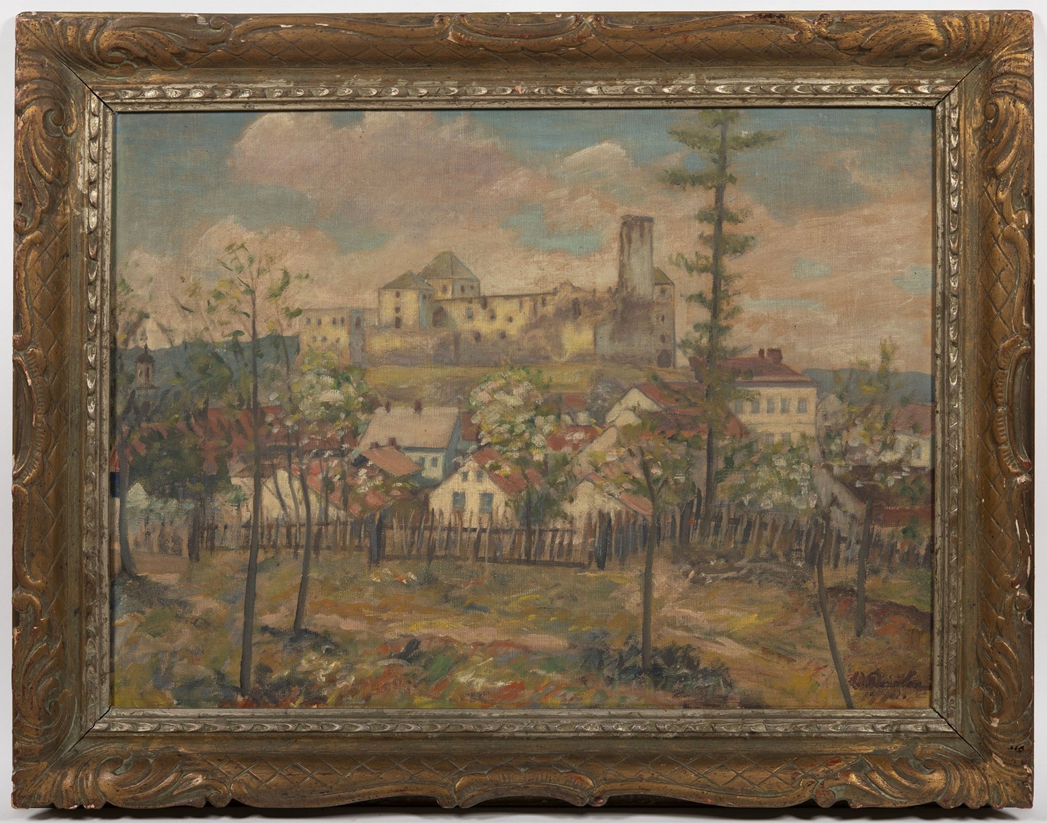LANDSCAPE WITH A CASTLE