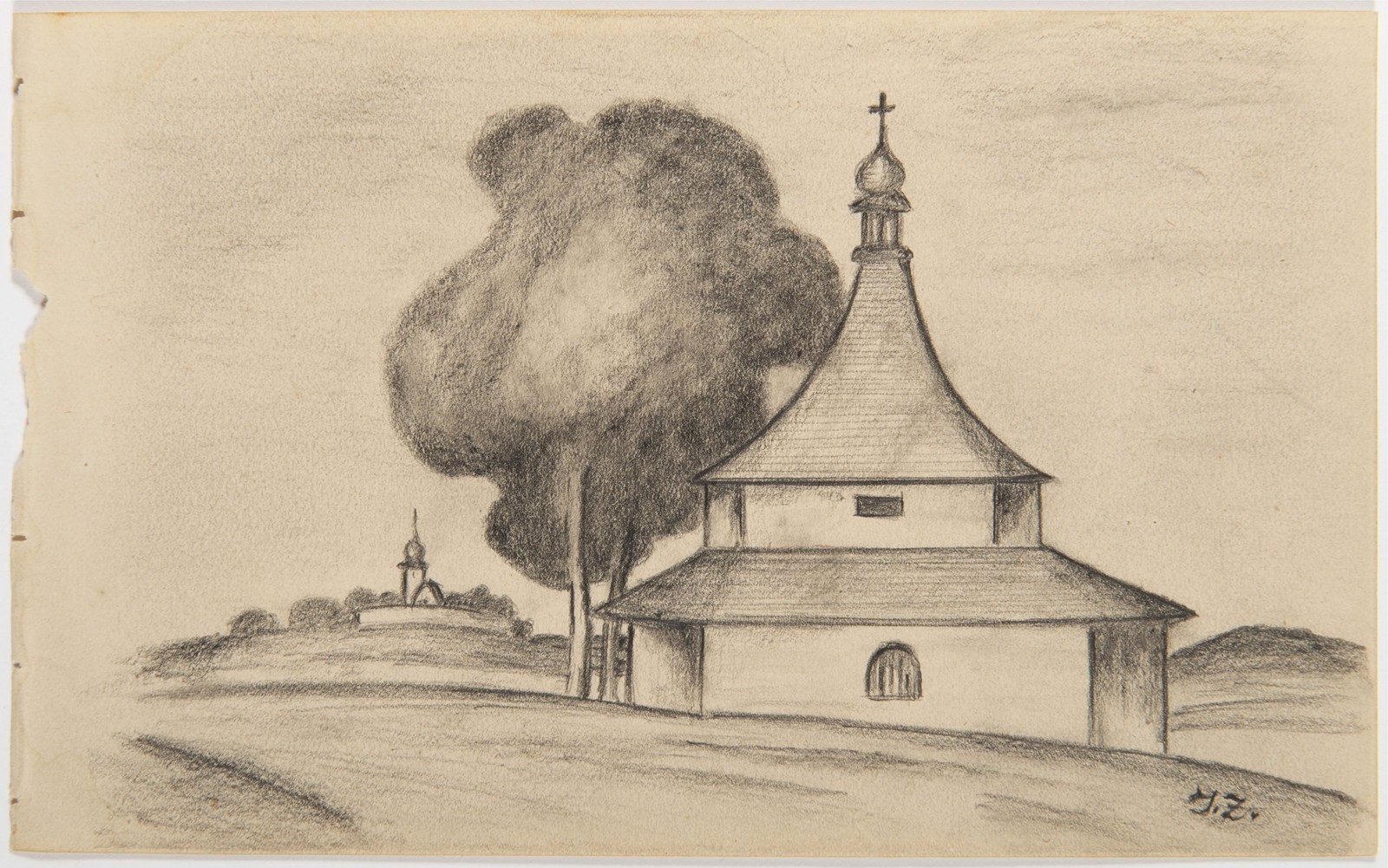 CHAPEL OF SAINT MARY MAGDALENE NEAR CHELČICE