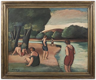 FRANTIŠEK SRP 1895 - 1943 - NA BŘEHU ŘEKY