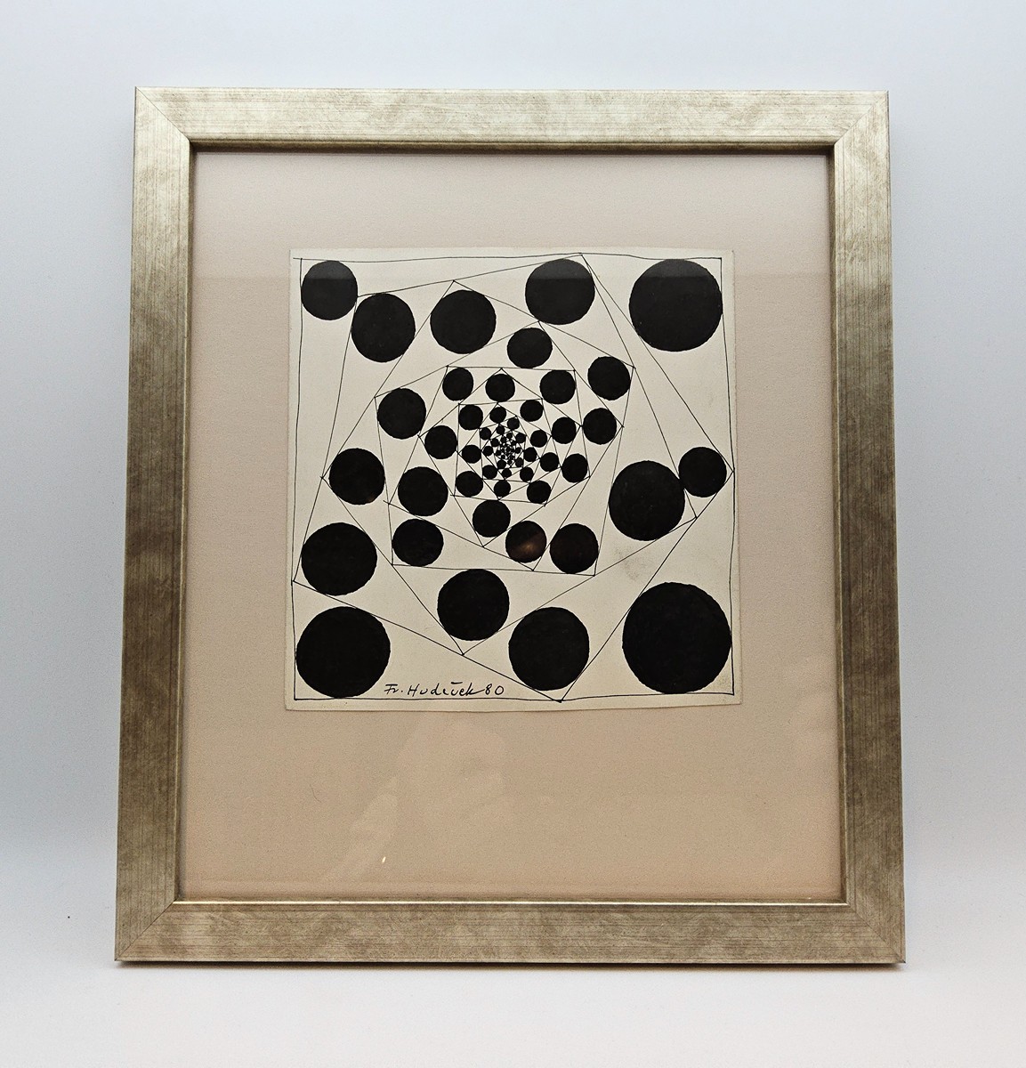 František Hudeček (1909 - 1990) - Geometrická kompozice