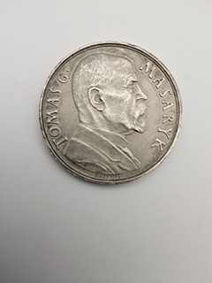 Otakar Španiel (1881 - 1955) - T. G. MASARYK – K 85. NAROZENINÁM – STŘÍBRNÁ MEDAILE 1935