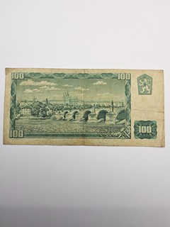 ČESKOSLOVENSKO – 100 KČS 1961 – SÉRIE B 11