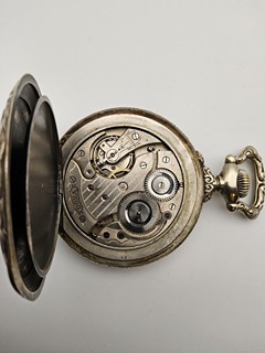VELKÉ KAPESNÍ HODINKY DOXA – LOVECKÝ MOTIV – KOLEM ROKU 1910 – PLNĚ FUNKČNÍ
