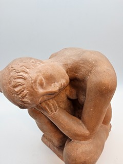 Julius Lankáš (1909) - J. Lankaš – Sedící akt, 1945