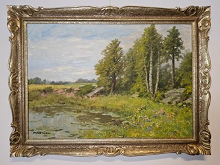 Otakar Hůrka (1889 - 1966) - Léto u řeky
