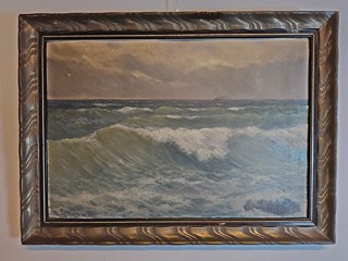 Bedřich Ženíšek (1872 - 1930) - Rozbouřené moře