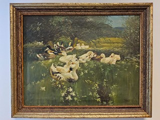 Václav Stein (1917 - 1944) - Kachny na rybníce