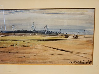 Vojtěch Sedláček (1892 - 1973) - Orba s koňmi